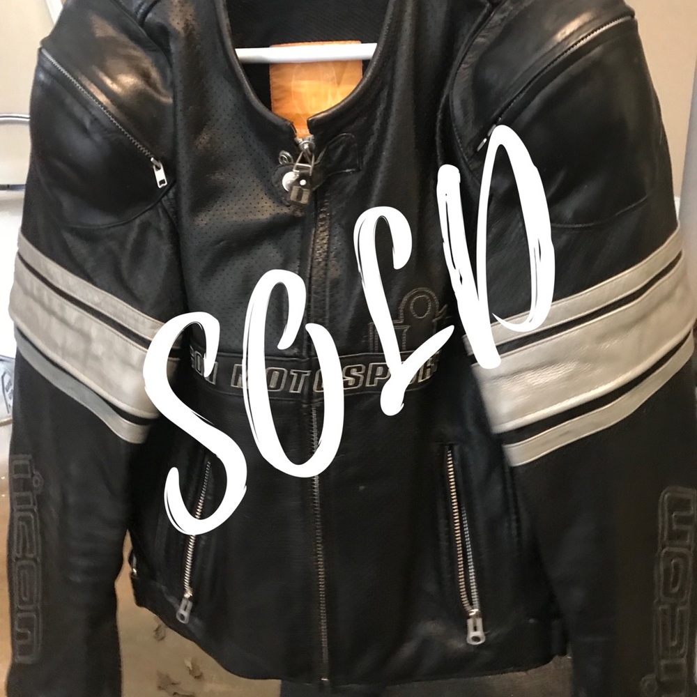 Leather Motorcycle Jacket **SOLD**